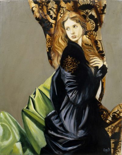 Arianna di Floriano Ippoliti, olio su tela, 100x80 cm